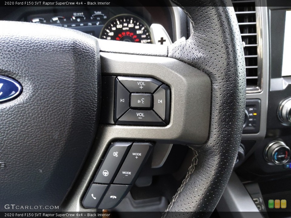 Black Interior Steering Wheel for the 2020 Ford F150 SVT Raptor SuperCrew 4x4 #144722185