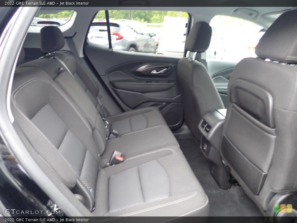 Jet Black Interior Rear Seat for the 2022 GMC Terrain SLE AWD #144722626