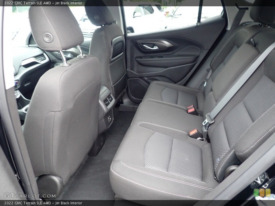 Jet Black Interior Rear Seat for the 2022 GMC Terrain SLE AWD #144722647