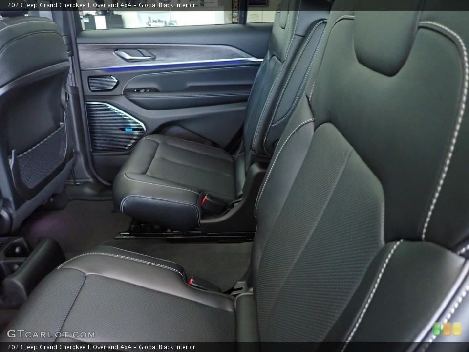 Global Black Interior Rear Seat for the 2023 Jeep Grand Cherokee L Overland 4x4 #144723037