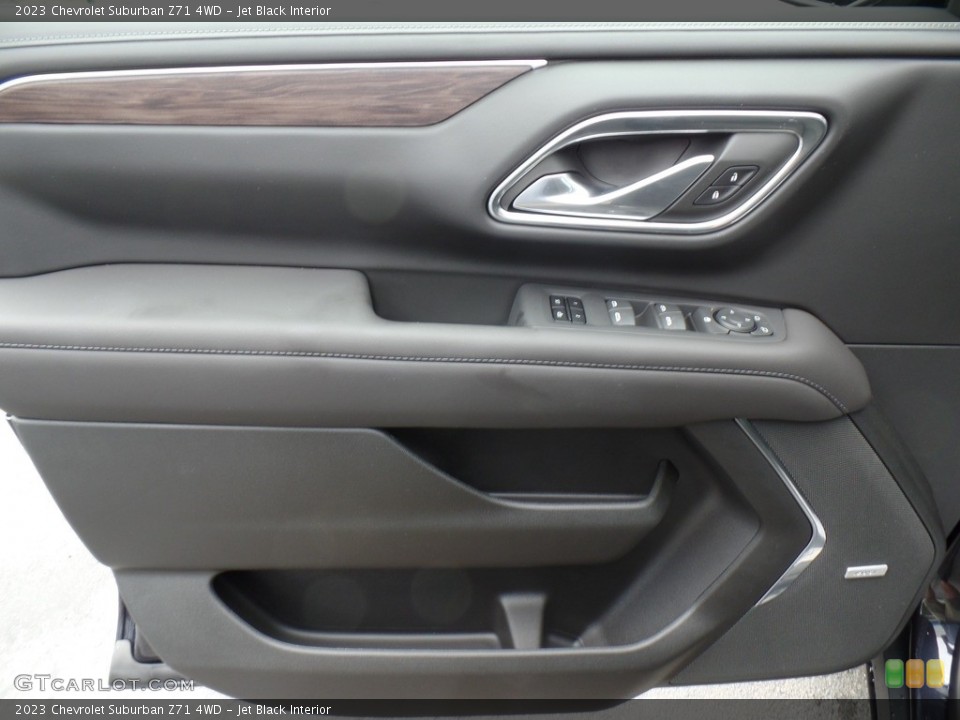 Jet Black Interior Door Panel for the 2023 Chevrolet Suburban Z71 4WD #144724615