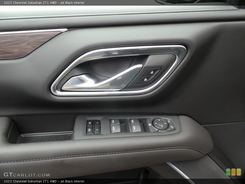 Jet Black Interior Door Panel for the 2023 Chevrolet Suburban Z71 4WD #144724630