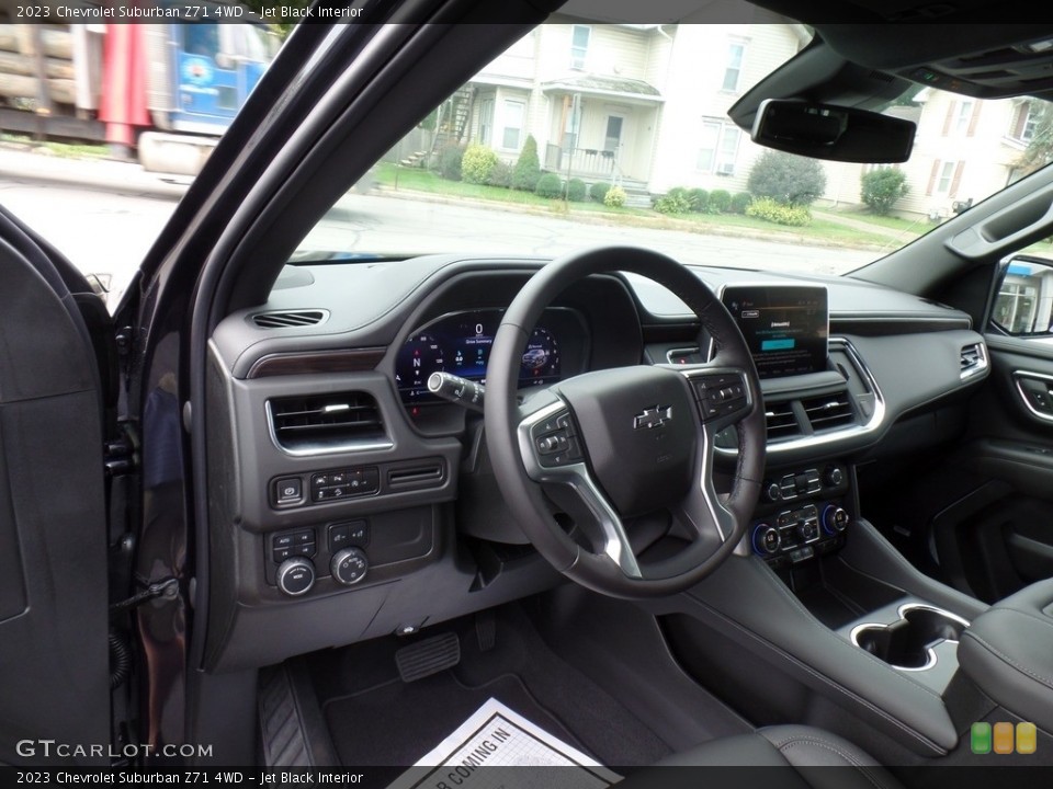 Jet Black Interior Dashboard for the 2023 Chevrolet Suburban Z71 4WD #144724699