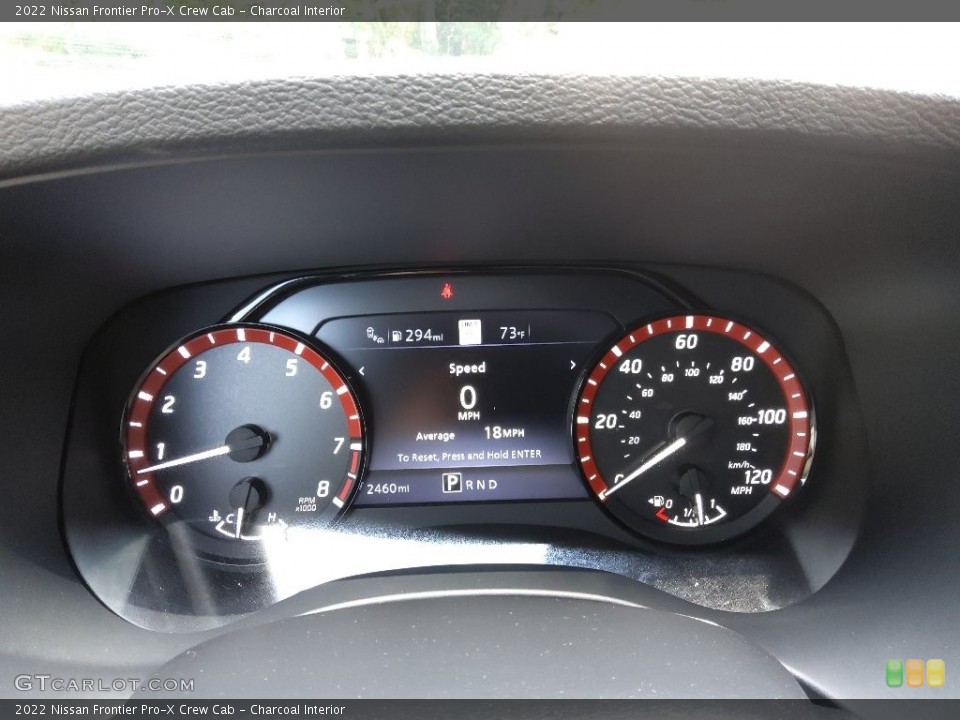Charcoal Interior Gauges for the 2022 Nissan Frontier Pro-X Crew Cab #144725005