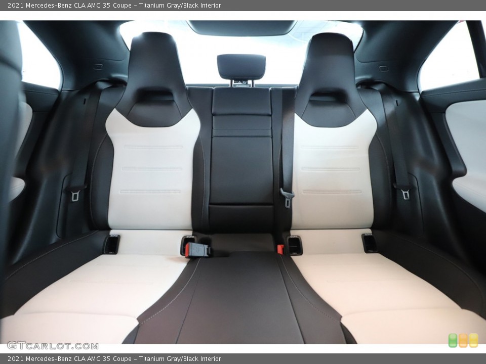 Titanium Gray/Black Interior Rear Seat for the 2021 Mercedes-Benz CLA AMG 35 Coupe #144725332