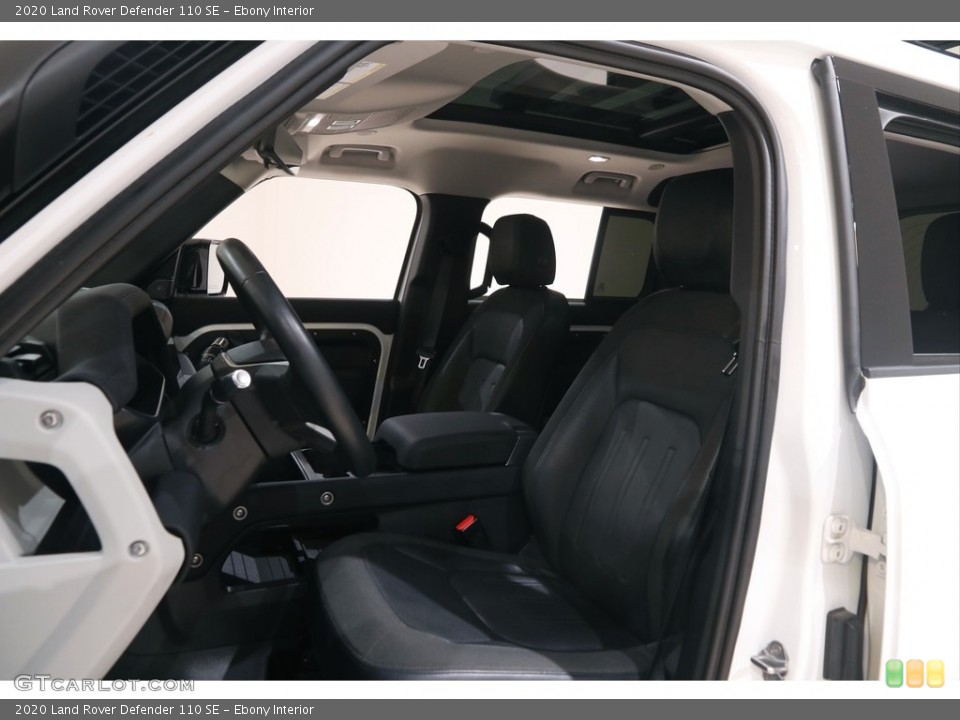 Ebony Interior Front Seat for the 2020 Land Rover Defender 110 SE #144727702