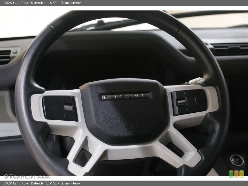Ebony Interior Steering Wheel for the 2020 Land Rover Defender 110 SE #144727711
