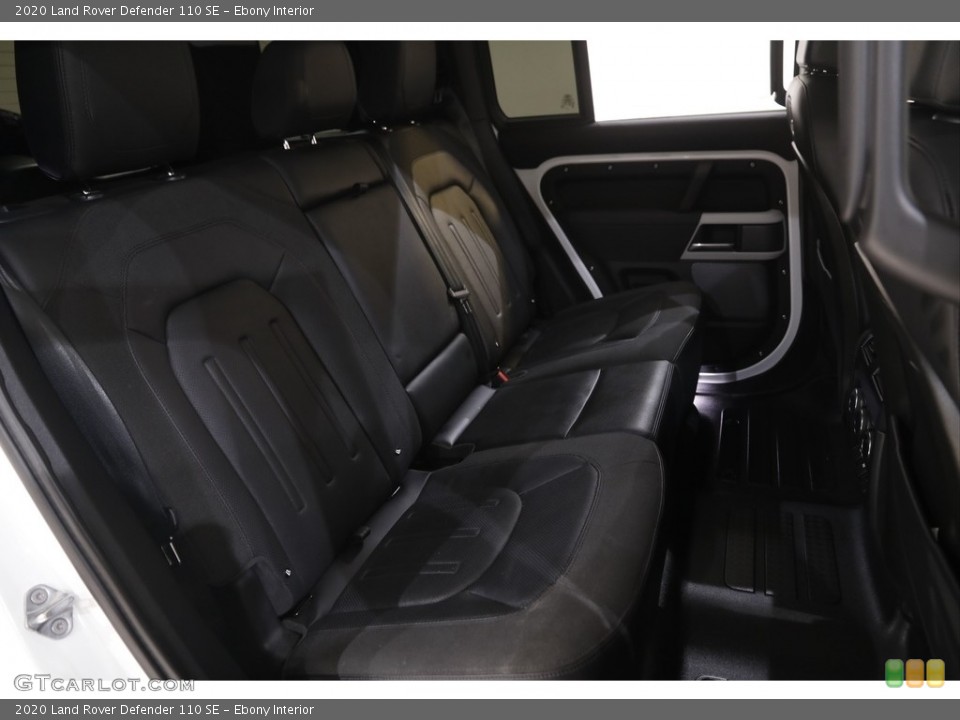 Ebony Interior Rear Seat for the 2020 Land Rover Defender 110 SE #144727786