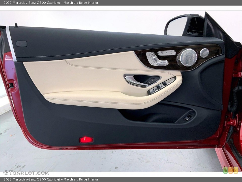 Macchiato Beige Interior Door Panel for the 2022 Mercedes-Benz C 300 Cabriolet #144728041
