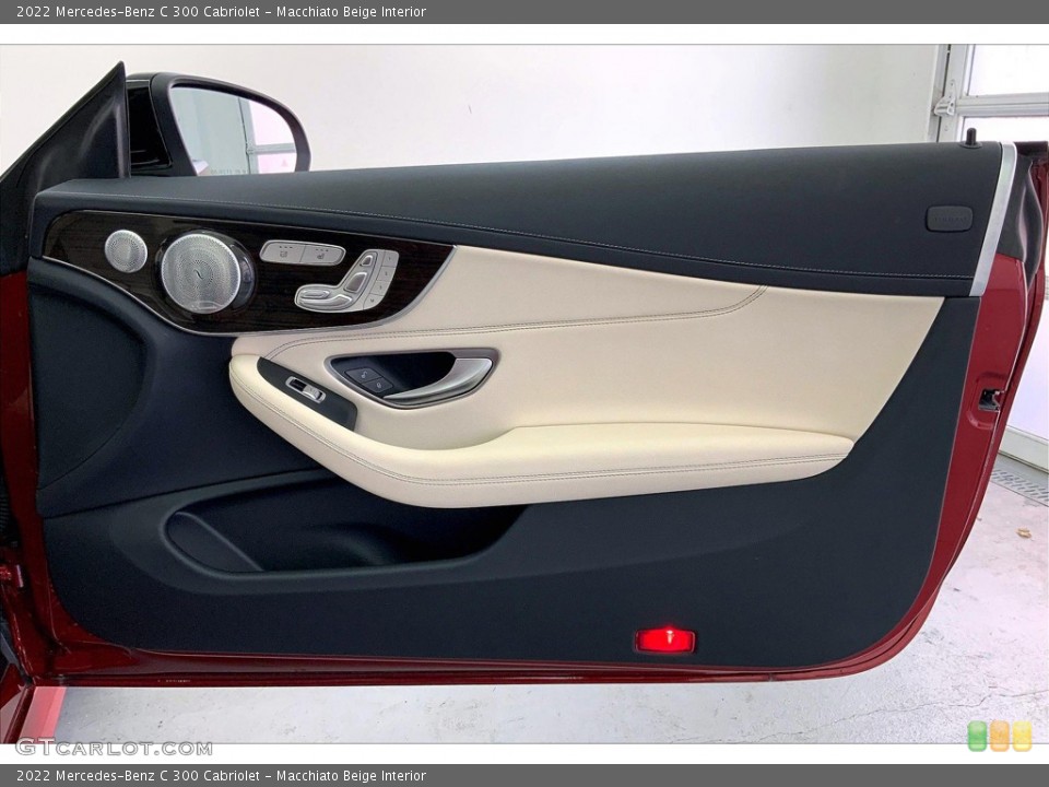 Macchiato Beige Interior Door Panel for the 2022 Mercedes-Benz C 300 Cabriolet #144728047