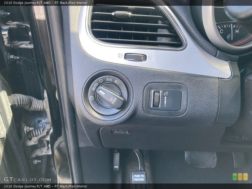 RT Black/Red Interior Controls for the 2016 Dodge Journey R/T AWD #144732664