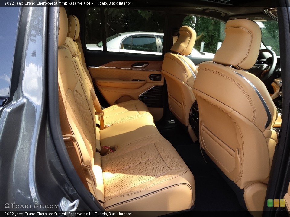 Tupelo/Black Interior Rear Seat for the 2022 Jeep Grand Cherokee Summit Reserve 4x4 #144733667
