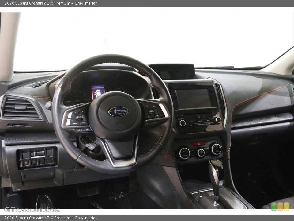Gray Interior Dashboard for the 2020 Subaru Crosstrek 2.0 Premium #144735910
