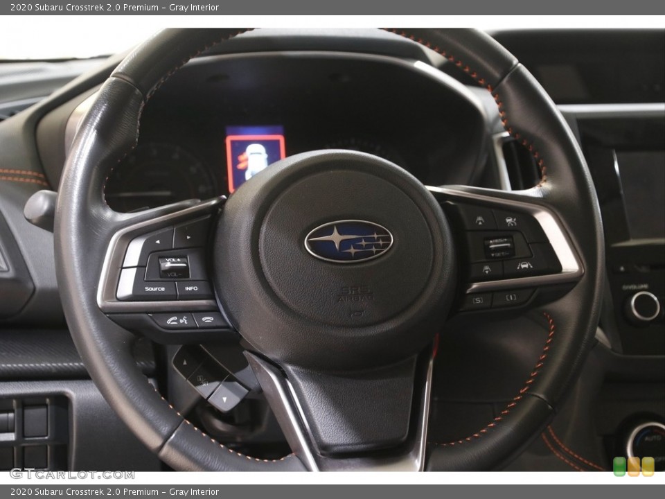 Gray Interior Steering Wheel for the 2020 Subaru Crosstrek 2.0 Premium #144735933