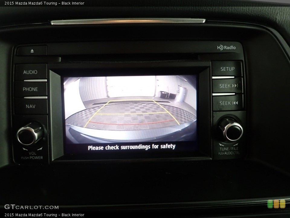 Black Interior Controls for the 2015 Mazda Mazda6 Touring #144737236