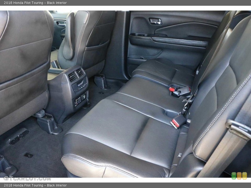 Black Interior Rear Seat for the 2018 Honda Pilot Touring #144738233