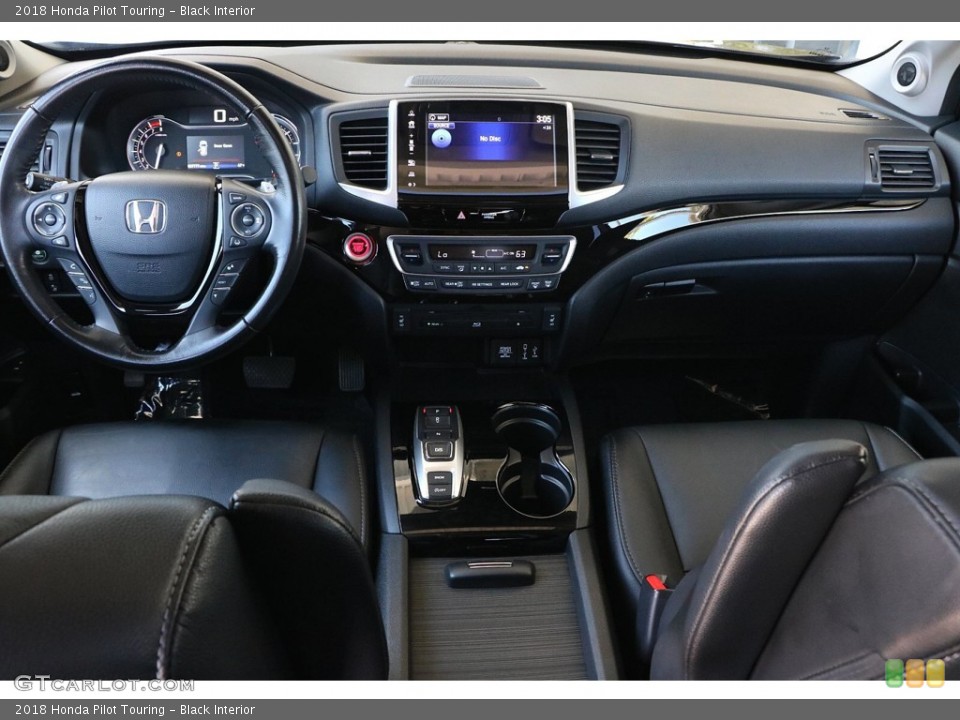Black Interior Dashboard for the 2018 Honda Pilot Touring #144738281
