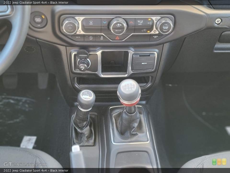 Black Interior Transmission for the 2022 Jeep Gladiator Sport 4x4 #144738443