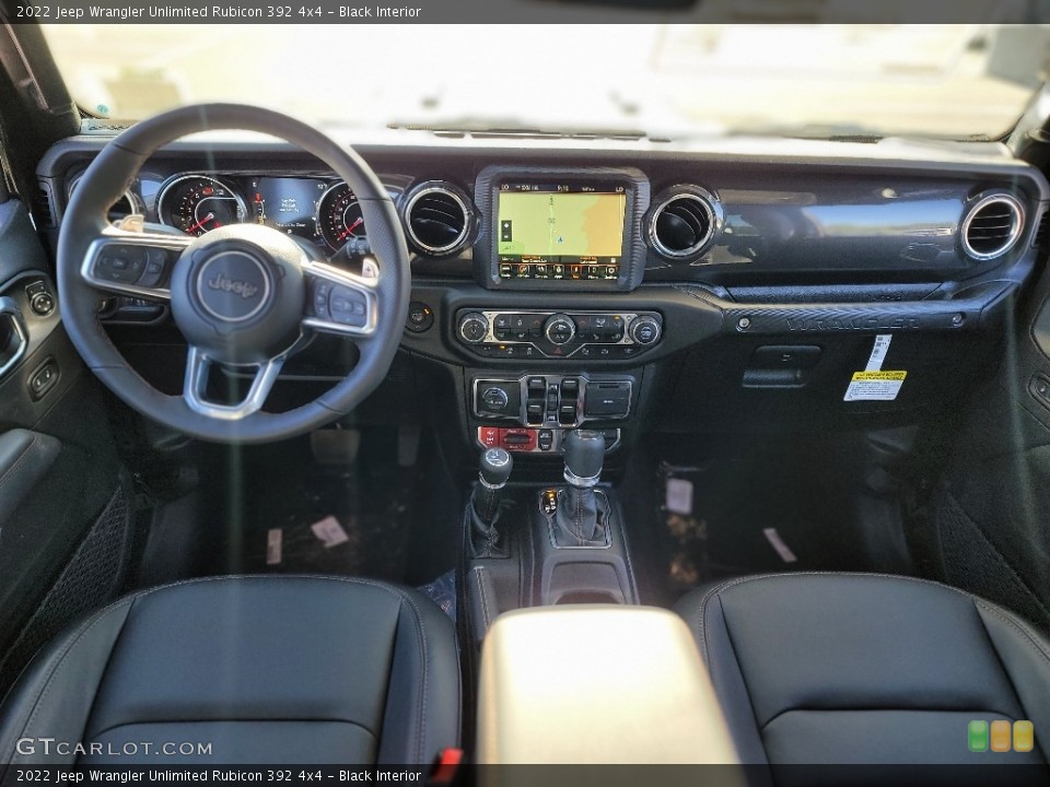 Black Interior Photo for the 2022 Jeep Wrangler Unlimited Rubicon 392 4x4 #144738743