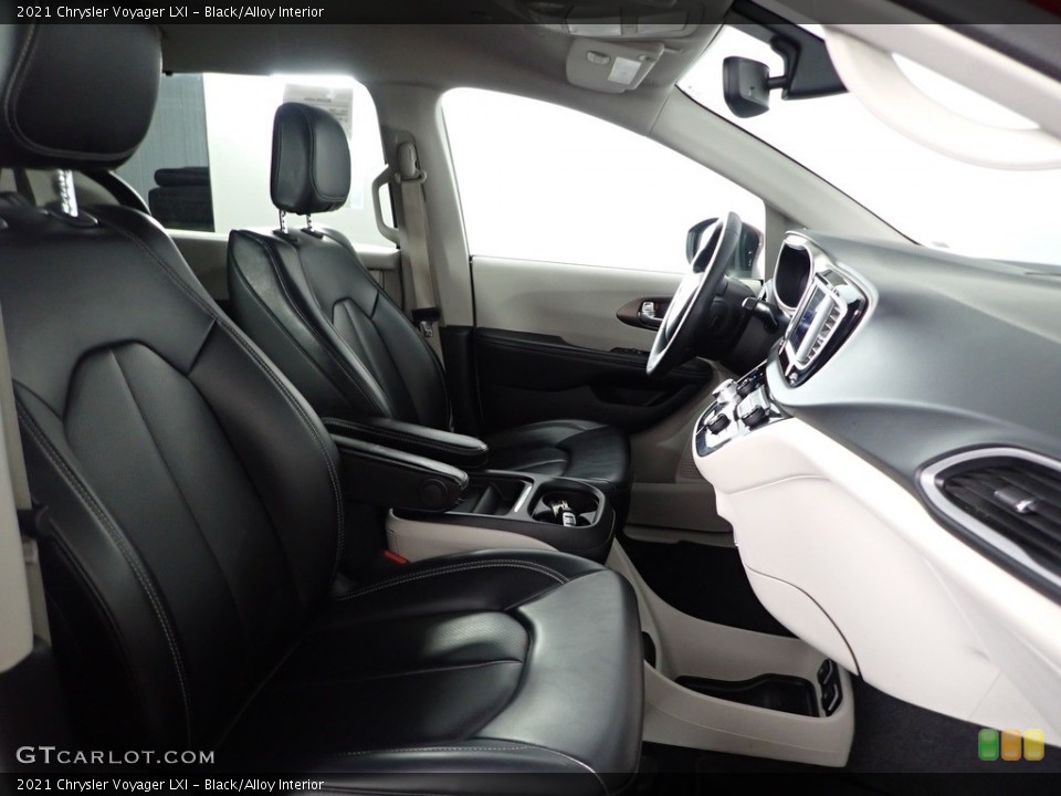 Black/Alloy Interior Front Seat for the 2021 Chrysler Voyager LXI #144740186