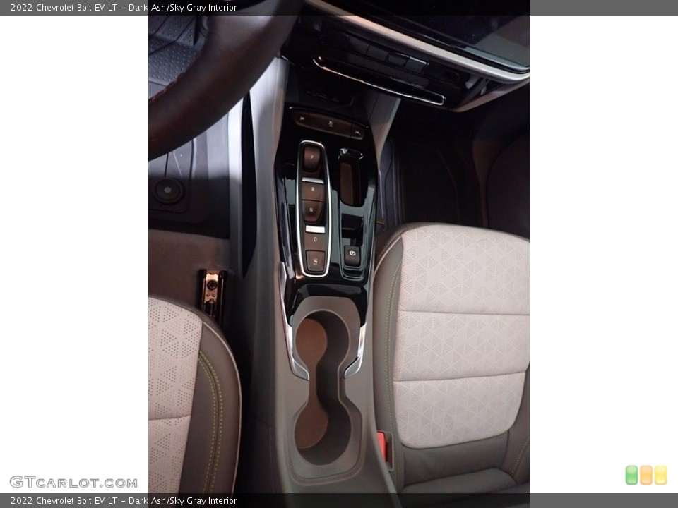 Dark Ash/Sky Gray Interior Controls for the 2022 Chevrolet Bolt EV LT #144740279