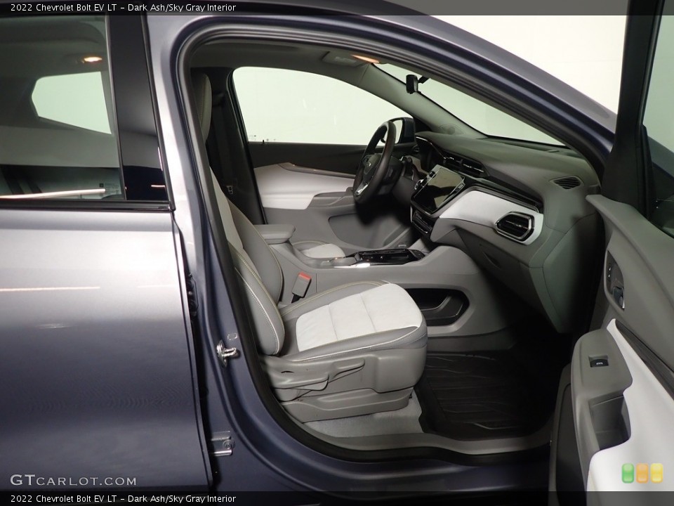 Dark Ash/Sky Gray Interior Front Seat for the 2022 Chevrolet Bolt EV LT #144740390