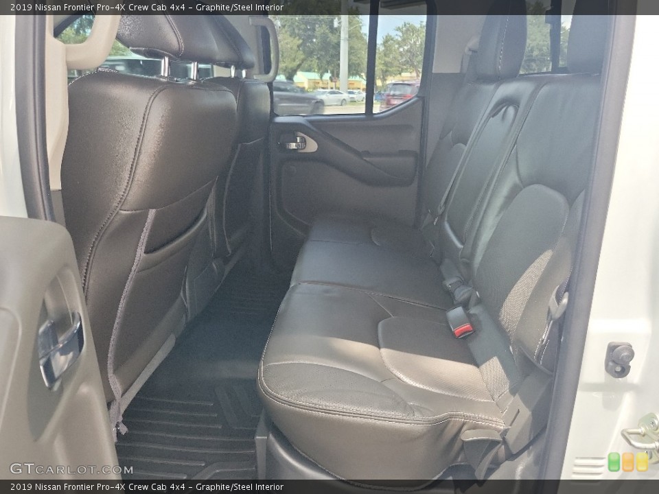 Graphite/Steel Interior Rear Seat for the 2019 Nissan Frontier Pro-4X Crew Cab 4x4 #144741653