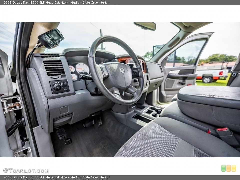 Medium Slate Gray Interior Photo for the 2008 Dodge Ram 3500 SLT Mega Cab 4x4 #144745323