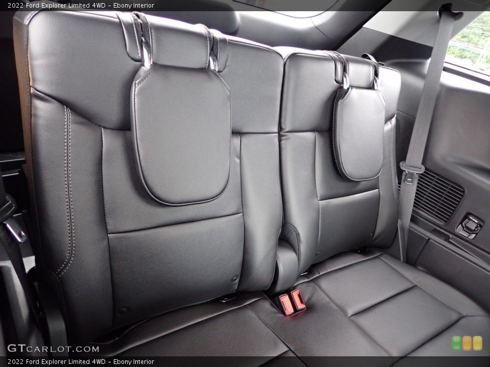 Ebony Interior Rear Seat for the 2022 Ford Explorer Limited 4WD #144746842