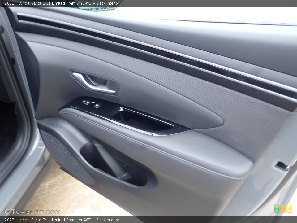 Black Interior Door Panel for the 2022 Hyundai Santa Cruz Limited Premium AWD #144747394