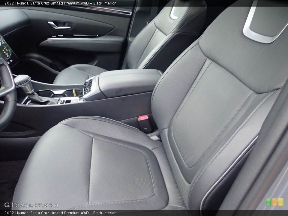 Black Interior Front Seat for the 2022 Hyundai Santa Cruz Limited Premium AWD #144747436