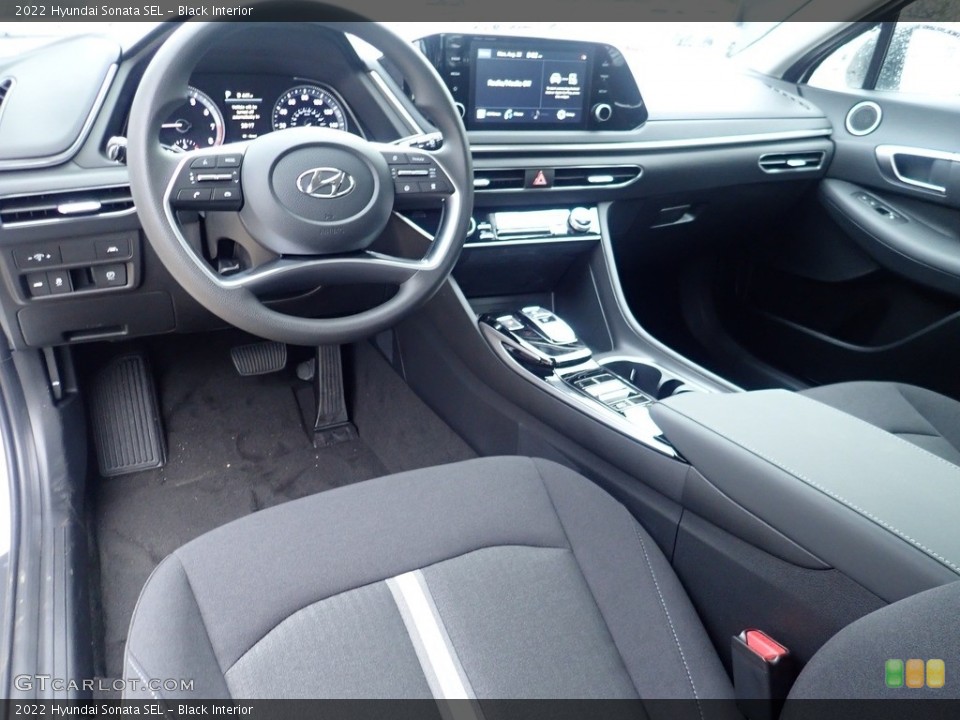 Black Interior Photo for the 2022 Hyundai Sonata SEL #144747865