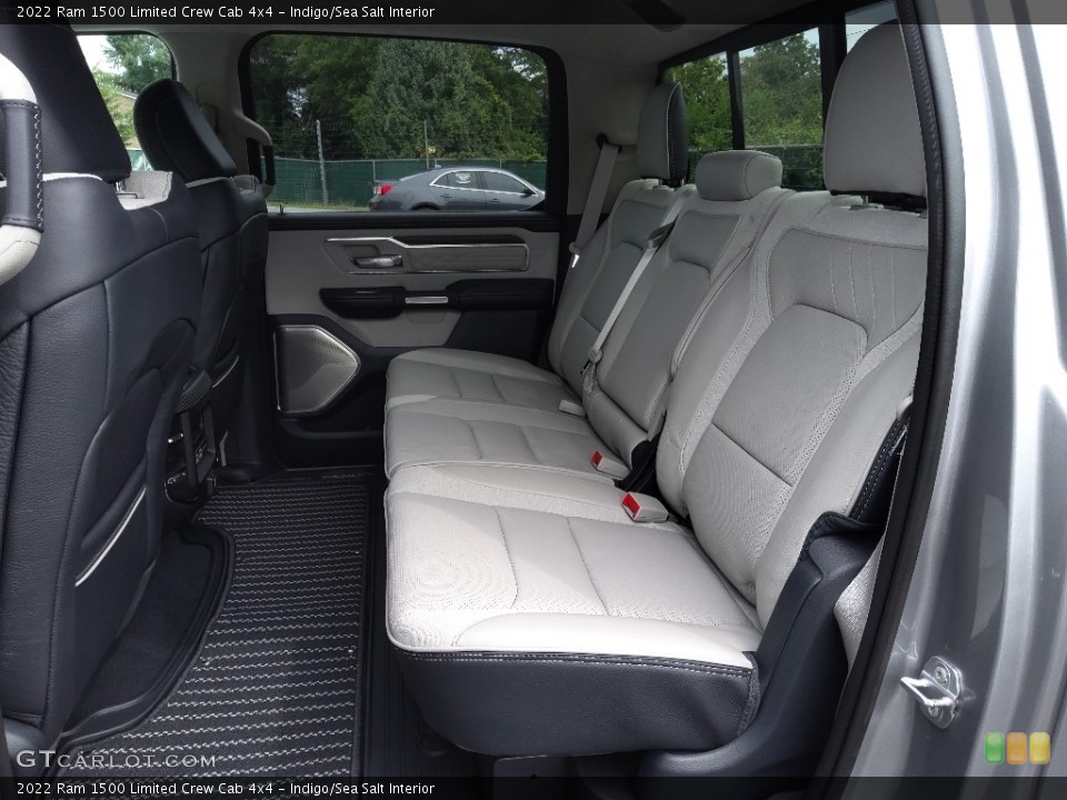 Indigo/Sea Salt Interior Rear Seat for the 2022 Ram 1500 Limited Crew Cab 4x4 #144749443