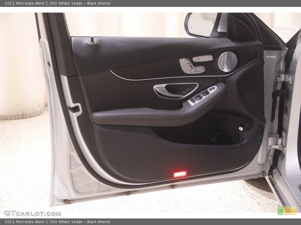 Black Interior Door Panel for the 2021 Mercedes-Benz C 300 4Matic Sedan #144749872