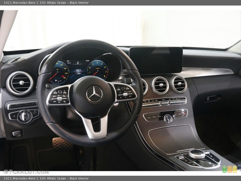Black Interior Dashboard for the 2021 Mercedes-Benz C 300 4Matic Sedan #144749902