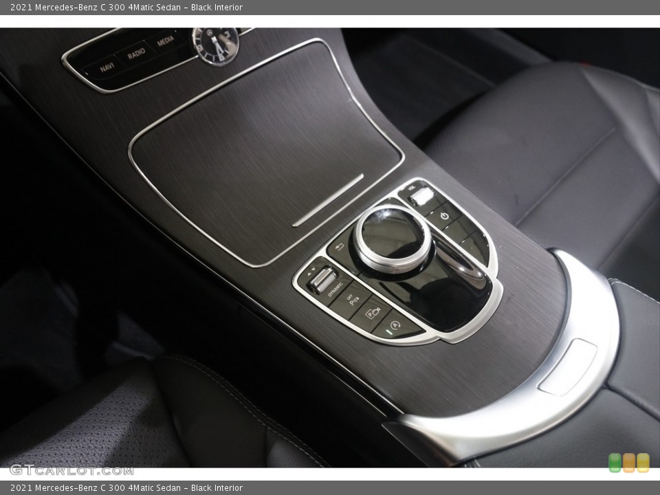 Black Interior Controls for the 2021 Mercedes-Benz C 300 4Matic Sedan #144750073