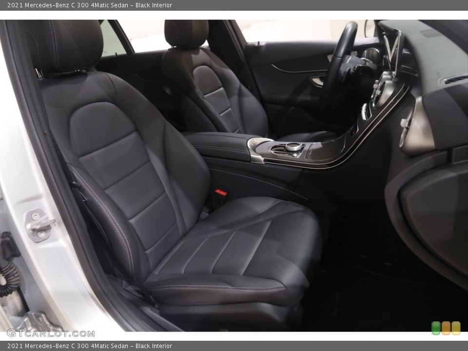 Black 2021 Mercedes-Benz C Interiors