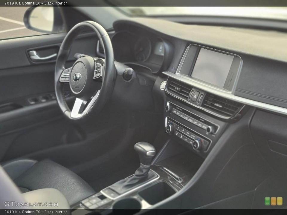 Black Interior Dashboard for the 2019 Kia Optima EX #144752149