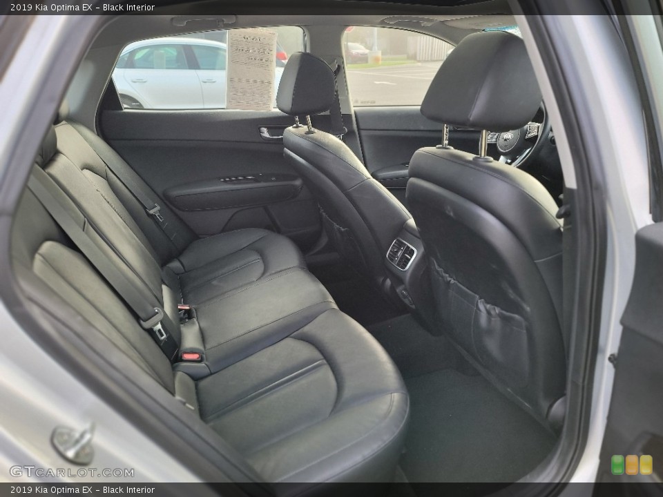 Black Interior Rear Seat for the 2019 Kia Optima EX #144752170
