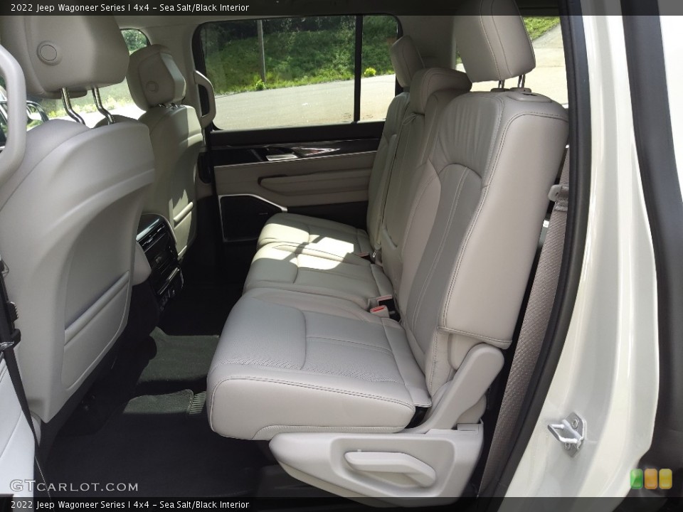 Sea Salt/Black Interior Rear Seat for the 2022 Jeep Wagoneer Series I 4x4 #144752755