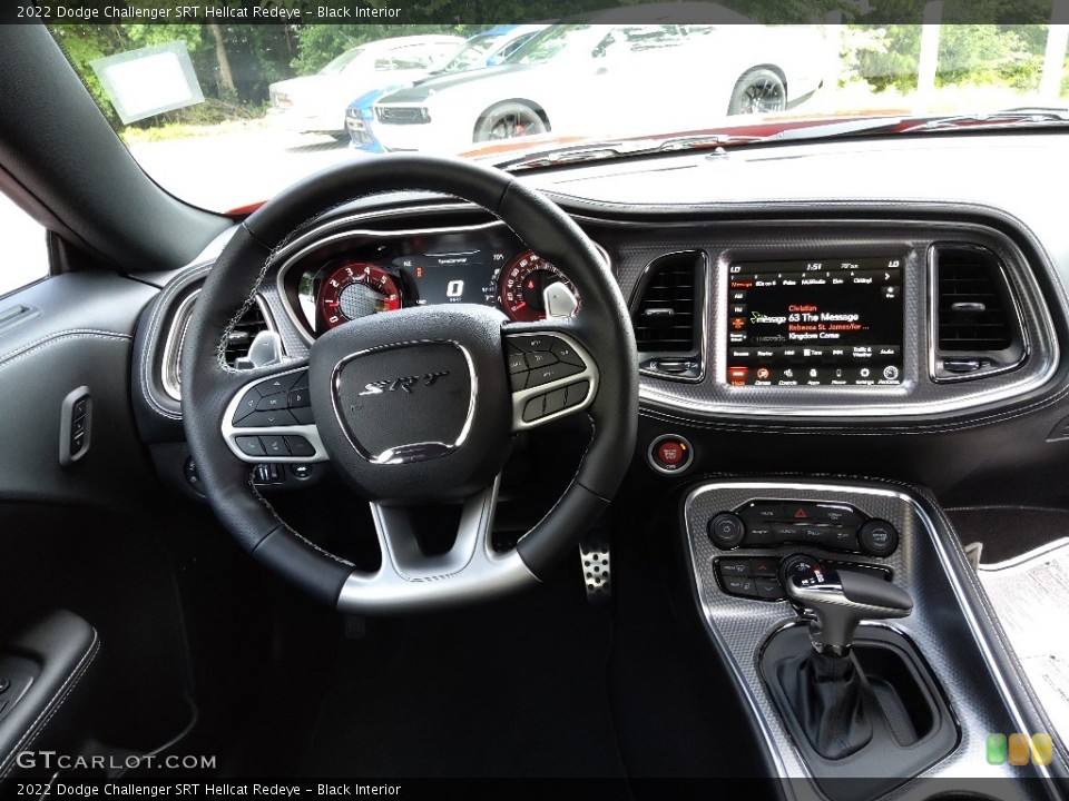 Black Interior Dashboard for the 2022 Dodge Challenger SRT Hellcat Redeye #144753802
