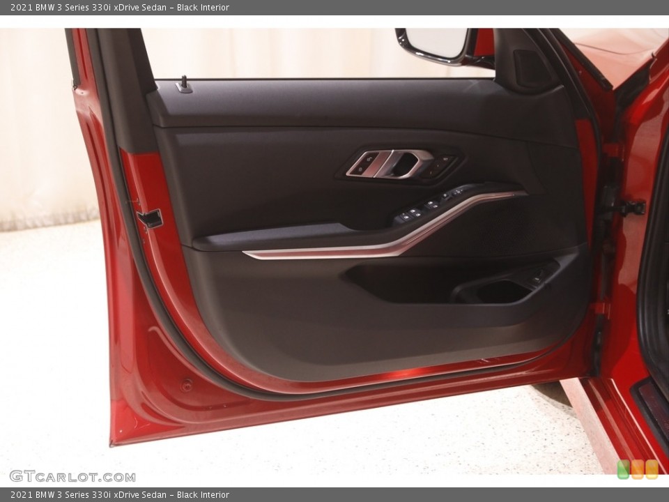 Black Interior Door Panel for the 2021 BMW 3 Series 330i xDrive Sedan #144755509