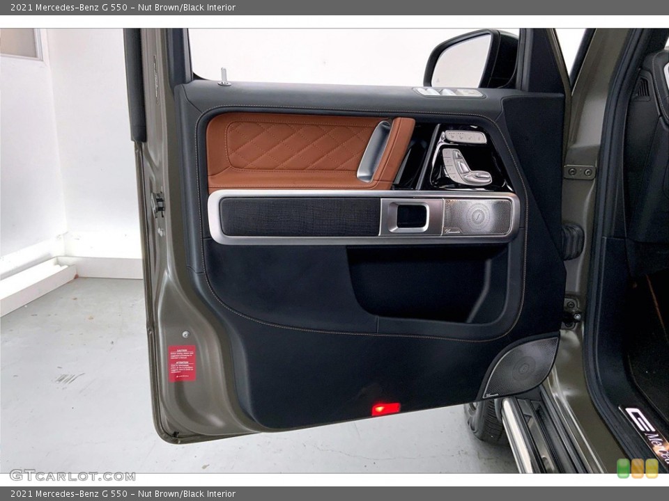 Nut Brown/Black Interior Door Panel for the 2021 Mercedes-Benz G 550 #144756067