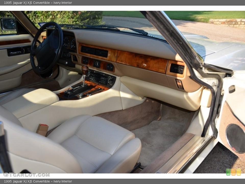 Ivory Interior Front Seat for the 1995 Jaguar XJ XJS Convertible #144757837