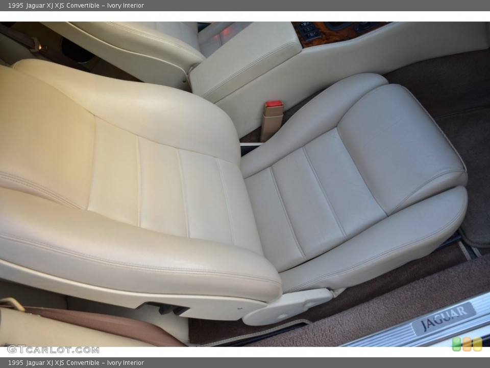 Ivory Interior Front Seat for the 1995 Jaguar XJ XJS Convertible #144757879