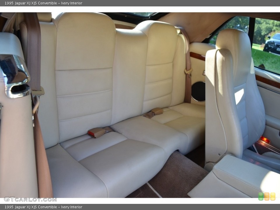 Ivory Interior Rear Seat for the 1995 Jaguar XJ XJS Convertible #144757888