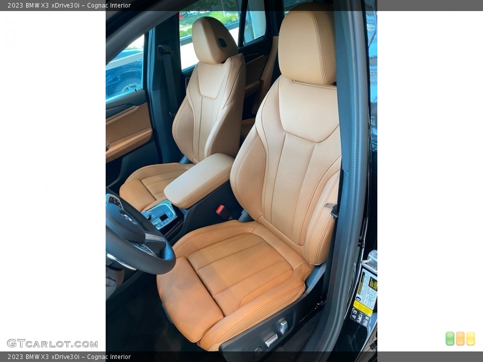 Cognac Interior Front Seat for the 2023 BMW X3 xDrive30i #144759327