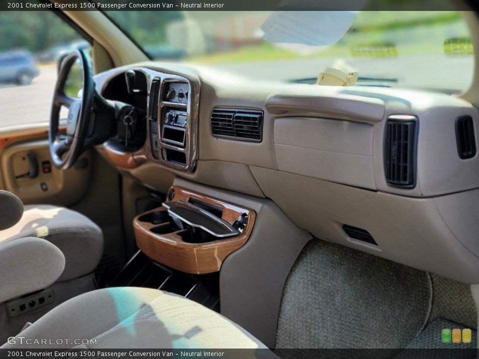 Neutral Interior Dashboard for the 2001 Chevrolet Express 1500 Passenger Conversion Van #144759624