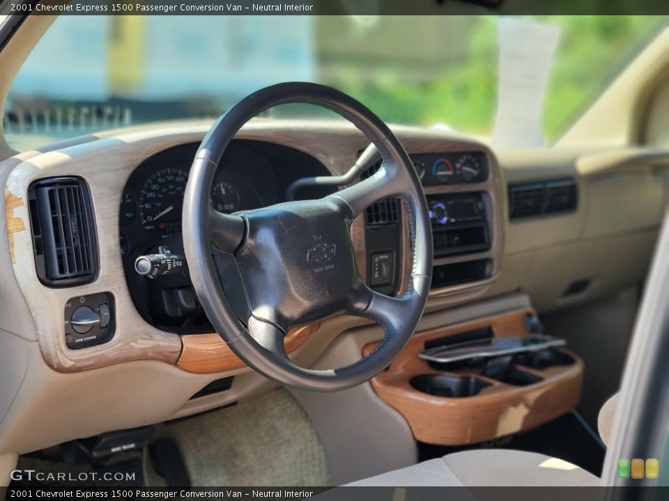 Neutral Interior Dashboard for the 2001 Chevrolet Express 1500 Passenger Conversion Van #144759972