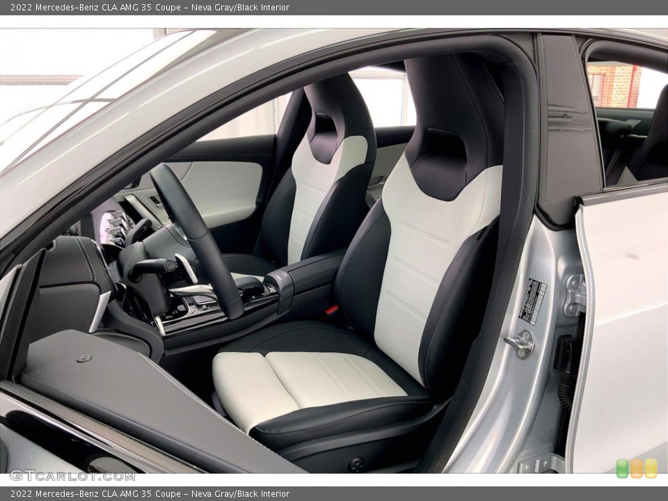 Neva Gray/Black 2022 Mercedes-Benz CLA Interiors